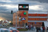 Reklamní LED obrazovka PLZEŇ – Centrum Plaza 5 x 3 m | Reklamní LED obrazovky - Plzeňský kraj