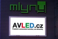 Reklamní LED obrazovka NITRA – OC MLYNY 5,6 x 3 m | Reklamní LED obrazovky - Nitrianský kraj