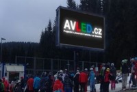Klínovec – Ski areál 7 x 4 m | Reklamní LED obrazovky - Karlovarský kraj